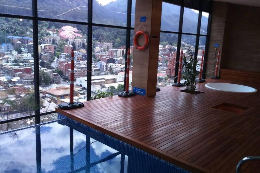 Apartamento Acogedor Loft En Centro Internacional De Bogotá Exterior foto