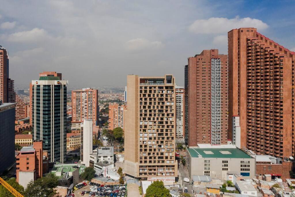 Apartamento Acogedor Loft En Centro Internacional De Bogotá Exterior foto