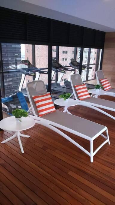 Apartamento Acogedor Loft En Centro Internacional De Bogotá Exterior foto