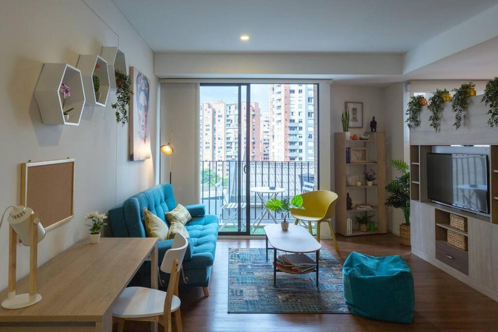 Apartamento Acogedor Loft En Centro Internacional De Bogotá Exterior foto