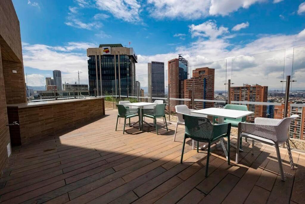 Apartamento Acogedor Loft En Centro Internacional De Bogotá Exterior foto